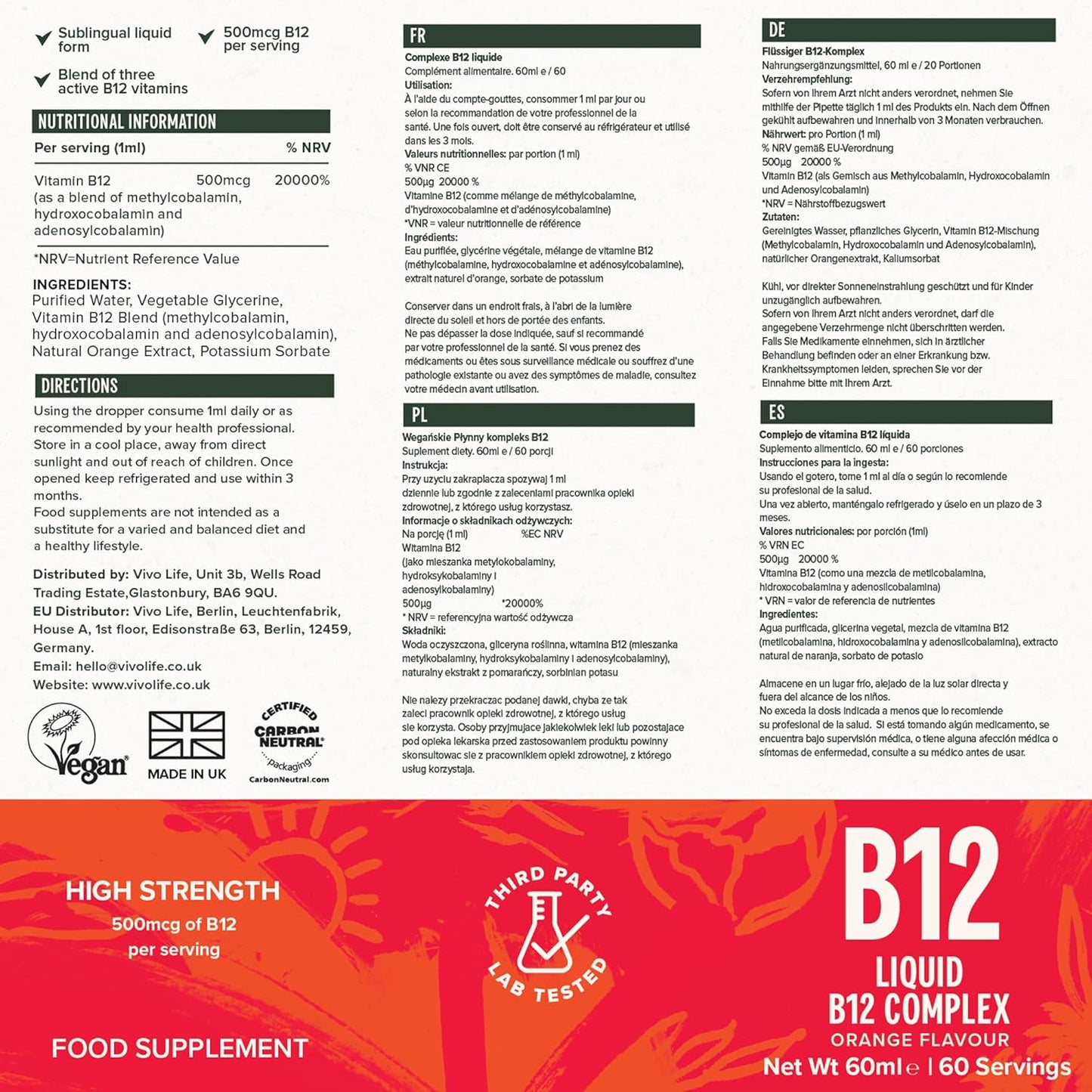 Liquid B12 Complex